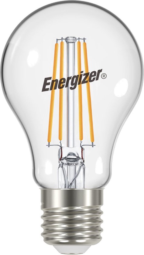 Energizer energiezuinige Led filament lamp - E27 - 7 Watt - warmwit licht - niet dimbaar