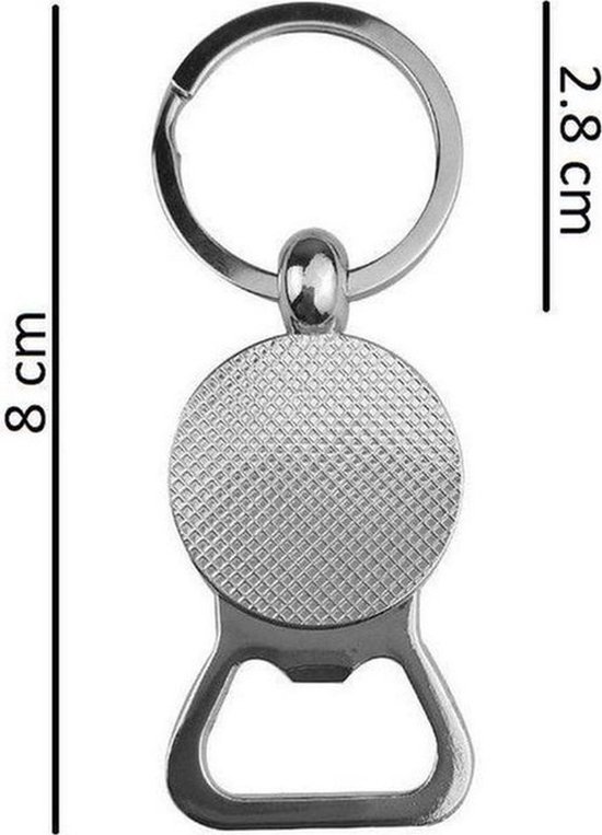 Glas à bière avec décapsuleur - Drapeau du cœur Venezuela