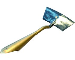 MM Eurotool Gesmede rechte schoffel 18 cm zonder steel voor onkruid verwijderen