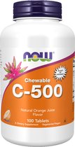 Vitamine C-500 Chewables 100lozenges Orange