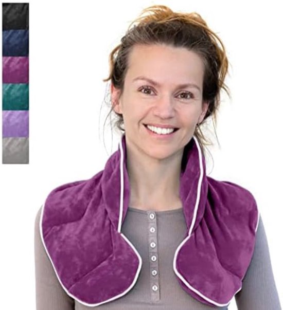 Sac de noyau de micro-ondes - Oreiller de noyau de micro-ondes - Sac de noyau Met Pit - Violet