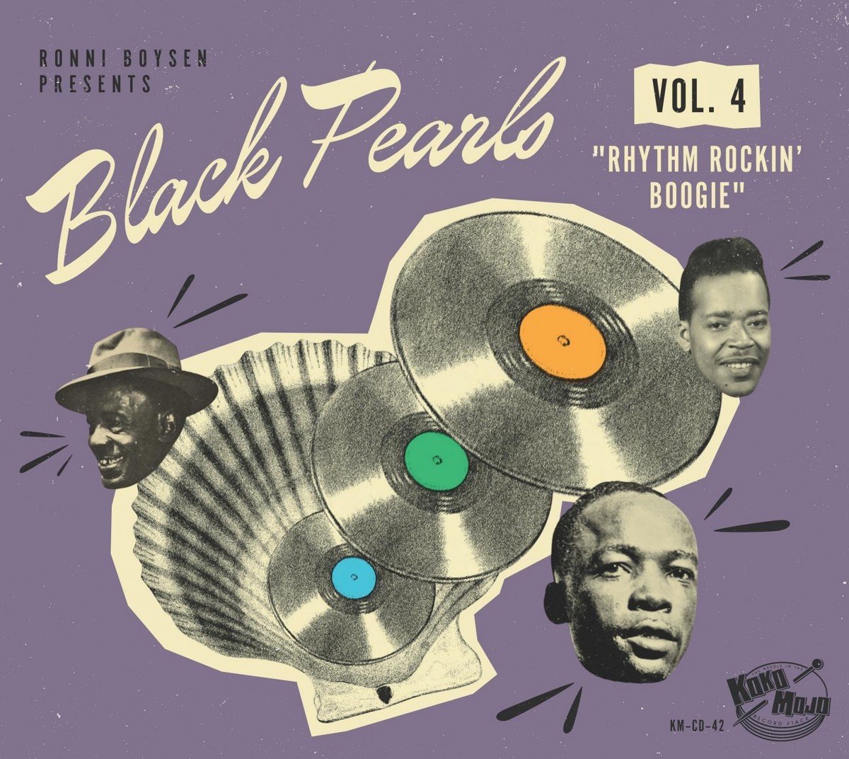 Various Artists - Black Pearls Vol.4 "Rhythm Rockin' Boogie" (CD)