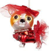 Décoration de Noël Goodwill - Chihuahua en costume de gala