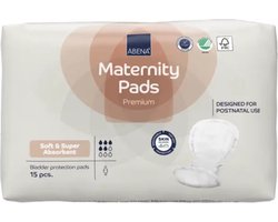 Abena Kraamverband Premium- 15 stuks - Sterk Absorberend - Maximaal comfort - Optimale bescherming - Droog gevoel - Dermatologisch Getest