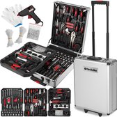 Valise à outils TecTake 377 pièces - Chariot