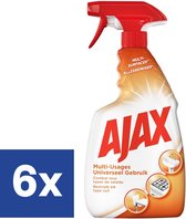 Ajax Multi Surfaces Allesreiniger Spray - 6 x 500 ml