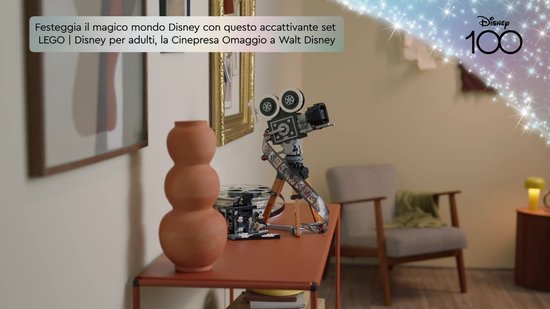 Macchina fotografica Lego Disney in omaggio a Walt Disney