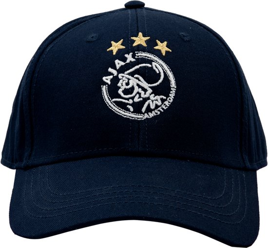 Ajax-cap navy met wit logo senior - Ajax