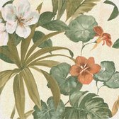 Tafelzeil - 140 x 200 cm - Met Tropische bloemen