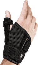 U FIt One Thumb Brace - Les deux pouces Brace Universal - Bandage de pouce - Thumb Brace - Zwart - ufitone