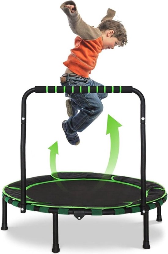 Kinder Trampoline - Kleine Trampoline - Fitness Trampoline - opvouwbaar - Kleine Trampoline - Voor binnen en buiten