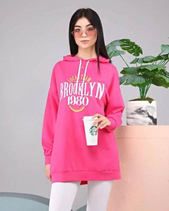 Dames Sweater Brooklyn | Fuchsia