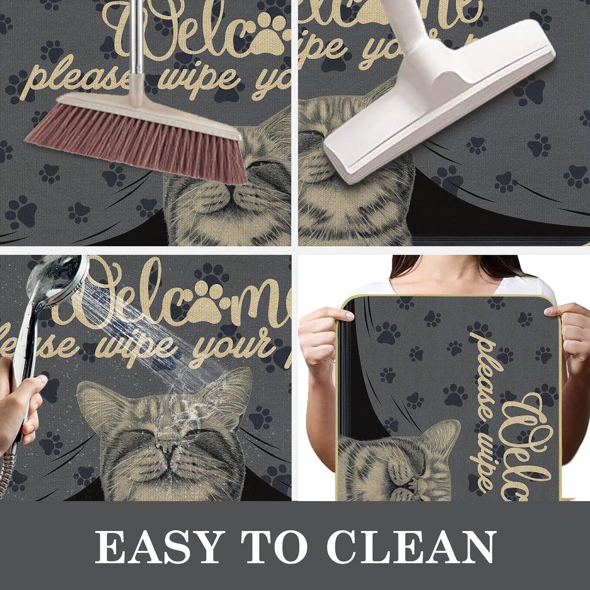 Bac à Chaussures En Caoutchouc Souple Antidérapant