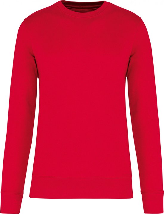 Sweatshirt Unisex L Kariban Ronde hals Lange mouw Red 85% Katoen, 15% Polyester