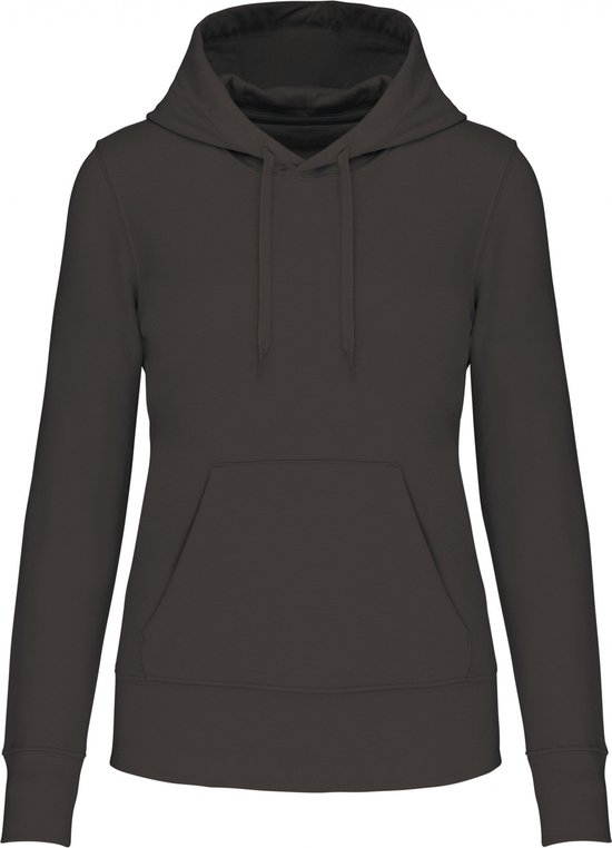 Sweatshirt Dames S Kariban Lange mouw Dark Grey 85% Katoen, 15% Polyester