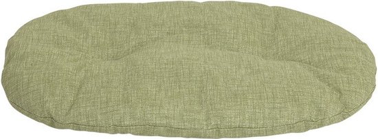 Jack and Vanilla Hondenkussen ovaal - Hondenbed groen - 80 x 60 cm - Benchkussen - Lichtgroen