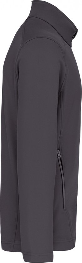 Kariban 2-laagse herensoftshelljas K424 - Titanium - XL