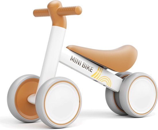 Loopfiets voor Baby's - Loopfiets - Baby Eerste Fiets - 1e Verjaardagscadeaus voor Meisjes/Jongens/Peuter fiets voor 10-24 maanden loopstoeltje geen pedalen