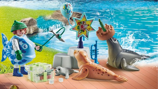 PLAYMOBIL Ma Life Nourrir les Animaux - 71448
