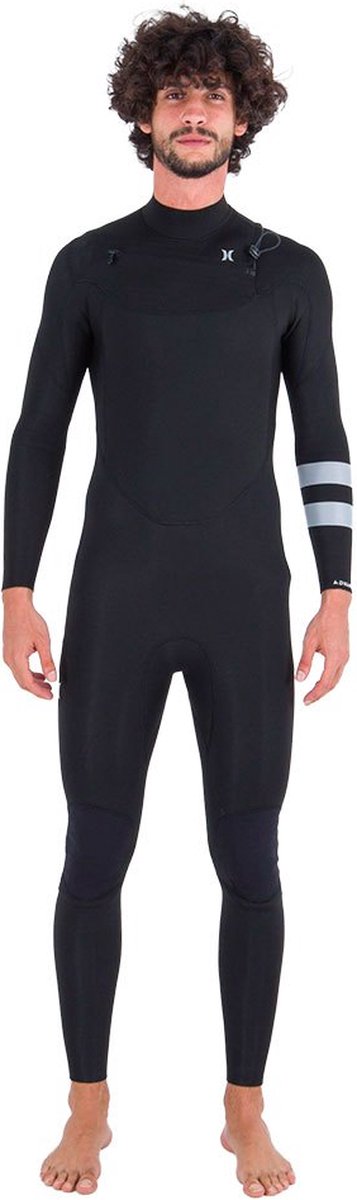 Hurley Heren Advant 4/3mm Borst Ritssluiting Wetsuit -