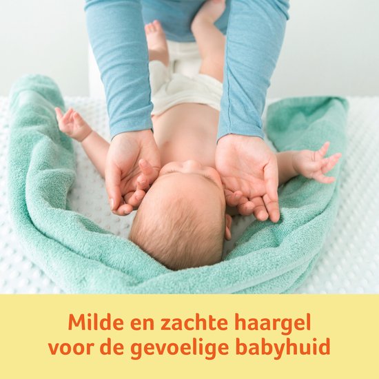 Zachte, milde haargel voor de gevoelige babyhuid.