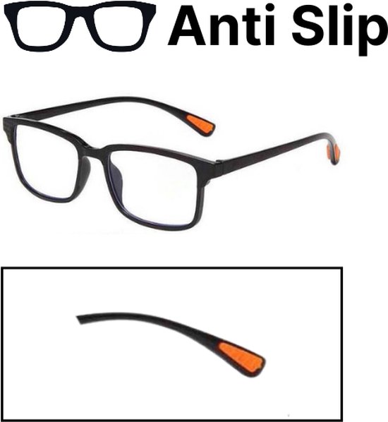 XYZ Eyewear Set de 5 Lunettes de lecture +2,50 - Femme - Homme - Lunettes de lecture - Trendy - Lunettes de lecture - Lunettes de lecture avec prescription - Avantage - Grip - Zwart - Avec prescription +2,50