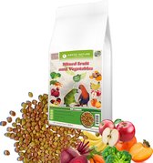 Askio Nature Fruit Blend 3kg - Granulés pour perroquets - 100% naturel - Nourriture pour oiseaux - Nourriture biologique pour perroquets -