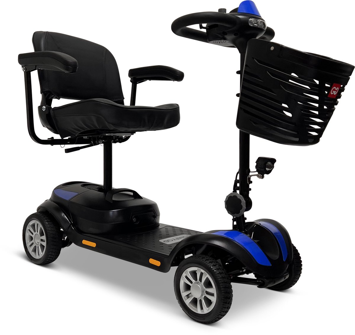 Goedkoopste ComfyGO Z-4 Elektrische scootmobiel, afneembaar tot 6 onderdelen, 30 Ah Li-on batterij, bereik tot 45 km, Superstoel, Luchtbanden