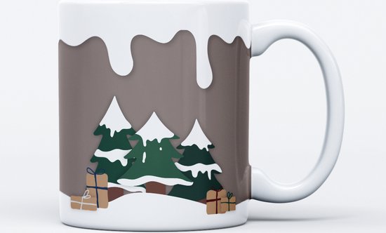 Kerstmok | Fotofabriek Kerstmok 330ml | Kerstbeker | Winter mok | Christmas mug | Hot chocolate | Holly Jolly Christmas