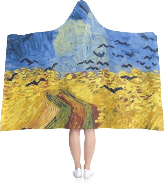 Catalonia Classy Deken met mouwen, oversized hoodie, knuffeldeken, knuffeldeken om aan te trekken, met mouwen en capuchon, oversized dekentrui voor dames, warme mouwdeken, cadeaus voor volwassenen en