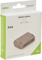 WAGO® Gelbox voor lasklemmen max. 4mm² maat 2 - 207-1332 - 4 stuks in blister