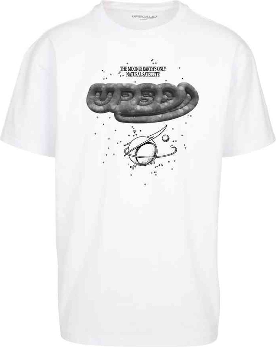 Mister Tee Nasa Moon Oversize Heren Tshirt 5XL Wit