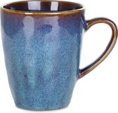 HOMLA Casper marineblauwe beker 0,25l modern design 100% steengoed