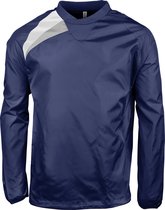 SportSweatshirt Kind 6/8 years (6/8 ans) Proact Ronde hals Lange mouw Sporty Navy / White / Storm Grey 100% Polyamide