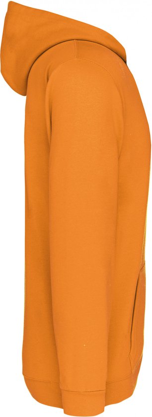 Sweatshirt Kind 10/12 Y (10/12 ans) Kariban Lange mouw Orange 80% Katoen, 20% Polyester