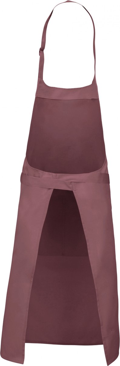 Schort/Tuniek/Werkblouse Unisex One Size Kariban Marsala 35% Katoen, 65% Polyester
