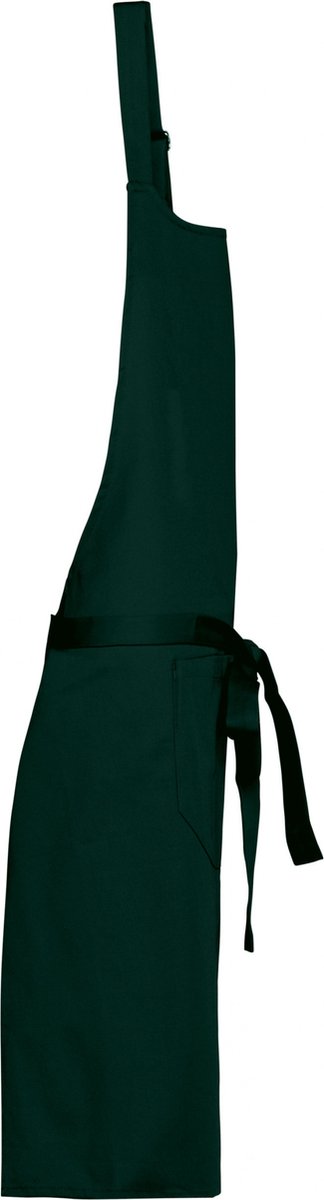 Schort/Tuniek/Werkblouse Unisex One Size Kariban Bottle Green 100% Katoen