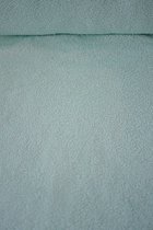 Badstof katoen uni lichtblauw 1 meter - modestoffen voor naaien - stoffen Stoffenboetiek