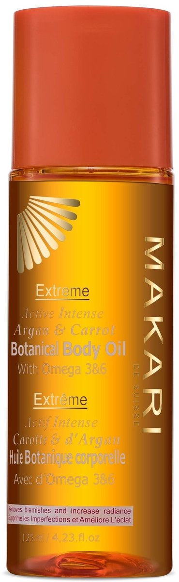 Makari - Extreme argan & carrot - Botanische Lichaamsolie - 125 ml