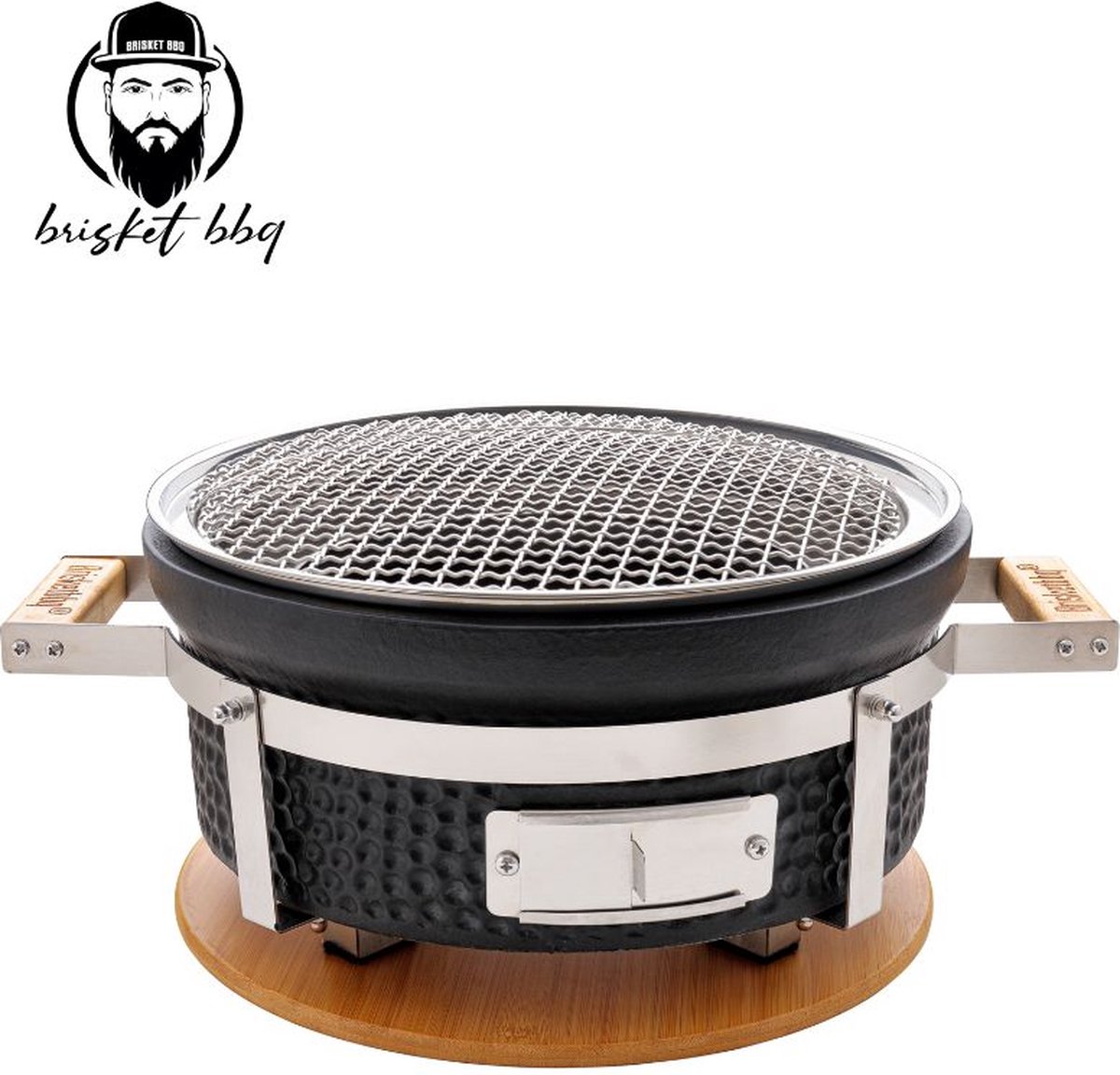 Brisketbbq® -Tafelgrill - Table Grill - Barbecue - Keramische Grill - Shichirin - Ronde keramische BBQ - Koreaanse barbecue