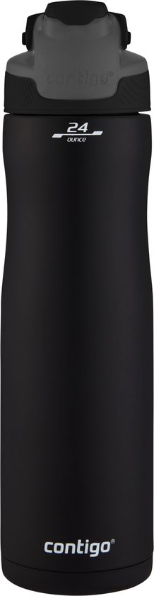 Autoseal Chill drinkfles, grote BPA-vrije roestvrijstalen fles, met Autoseal Technologie, thermosfles lekvrij, houdt dranken tot 28 uur koel; voor sport en vrije tijd, 720 ml