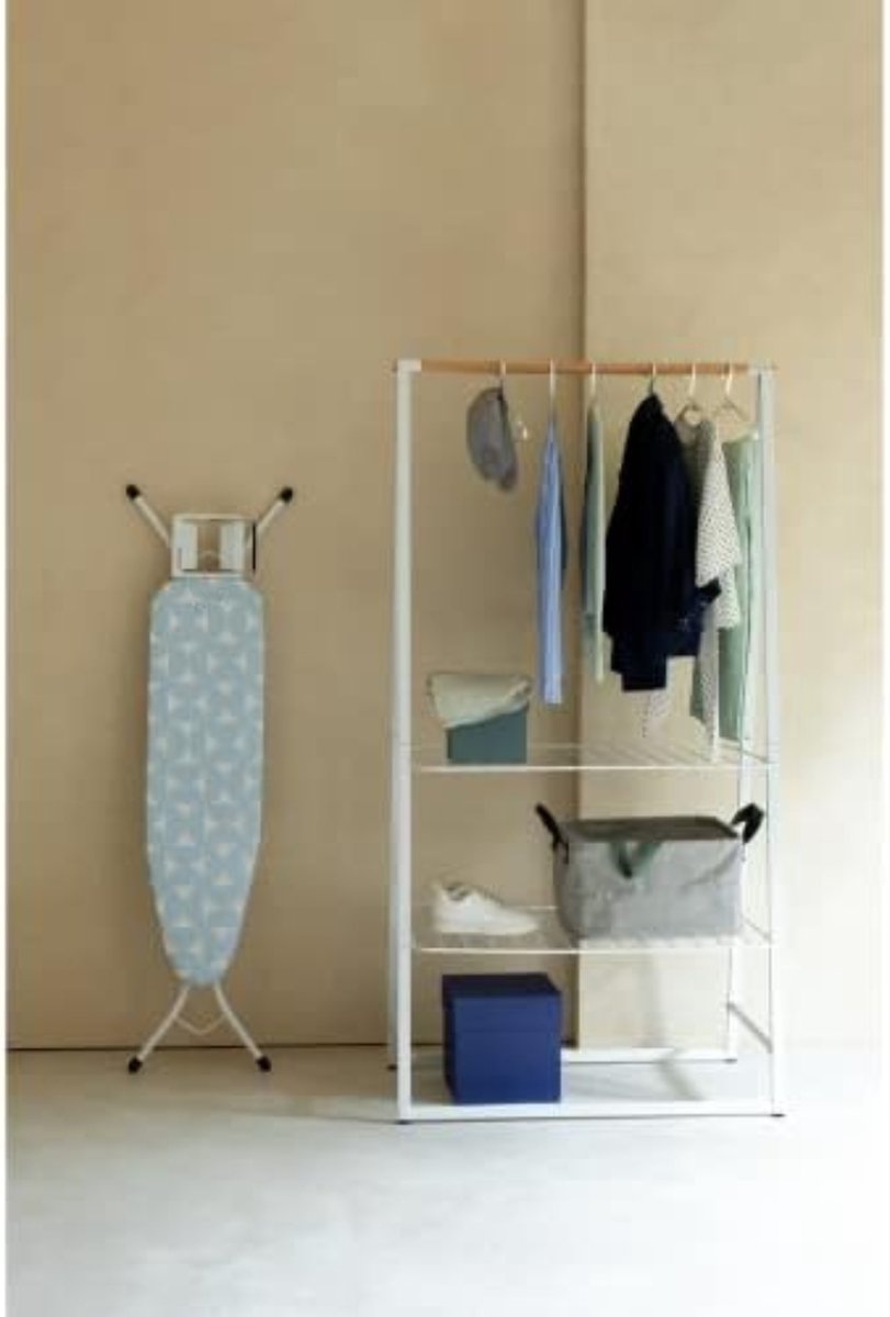Housse De Table à Repasser – 110x30 Cm – Coton Thermorésistant Avec Élastique – Lavable – Pour La Plupart Des Tables