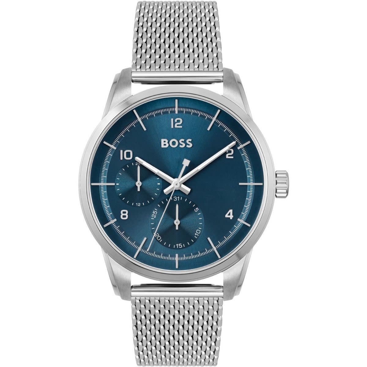 Boss Sophio 1513942 Horloge - Staal - Zilverkleurig - Ø 42 mm