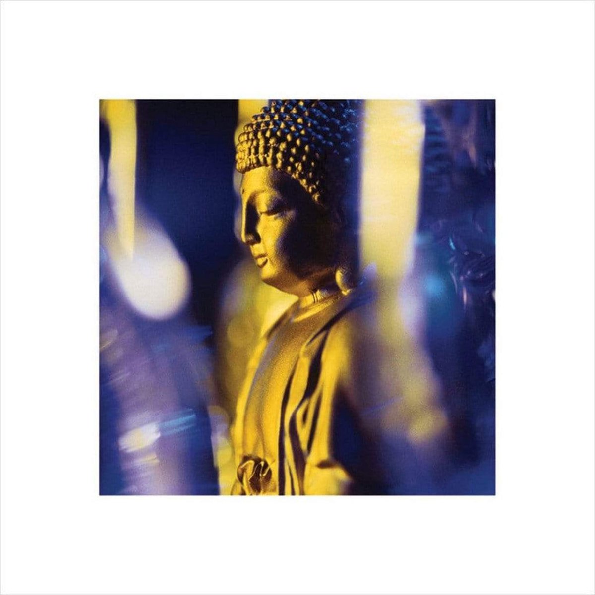 Pyramid Kunstdruk Blue Buddha 40x40cm Divers