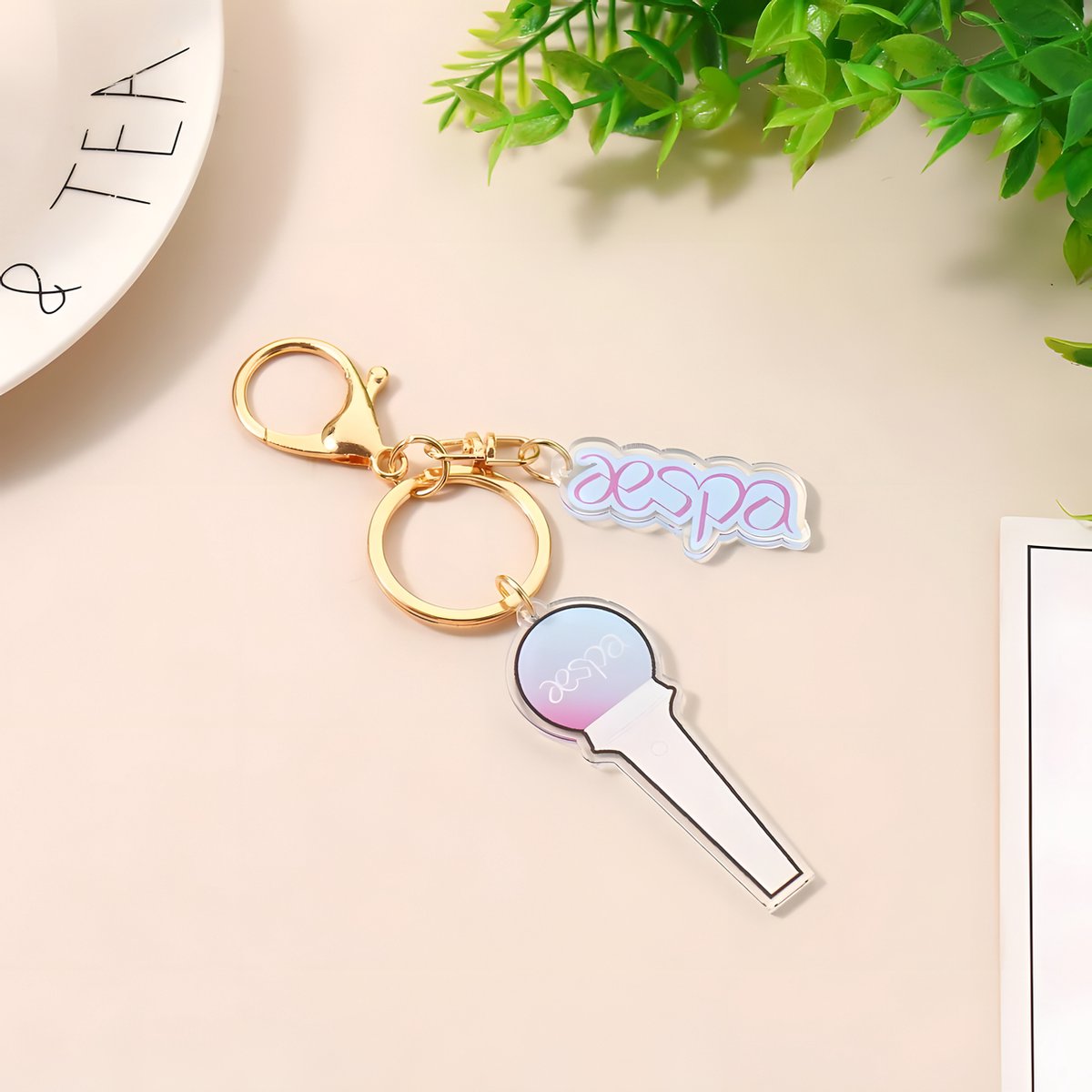 KPOP Lightstick Acrylic Keychain Aespa [Sleutelhanger]