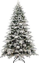 PRACHTIGE KERST® - Kerstboom met verlichting - 210cm - Met sneeuw - Kunstboom met LED
