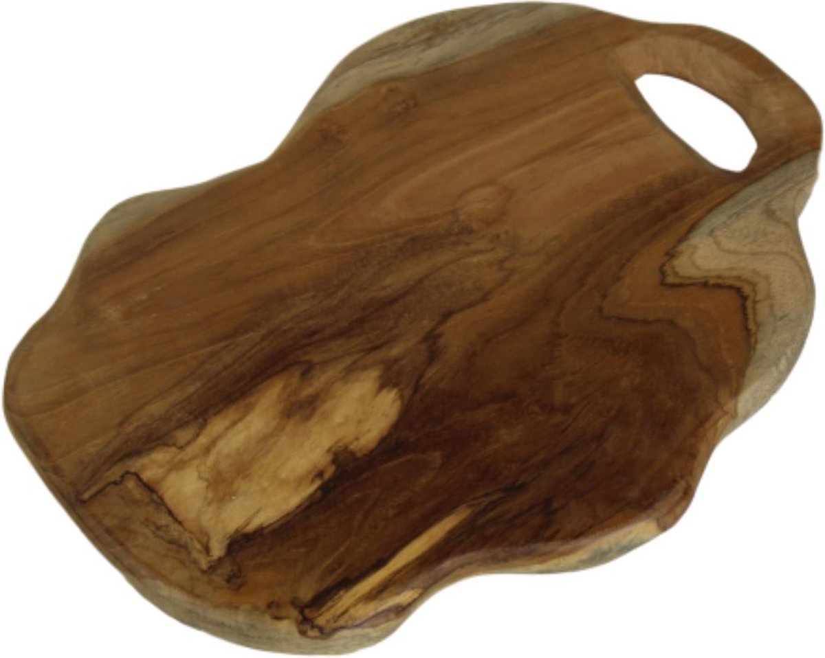 serveerschaal - serveerblad hout - serveerplank rechthoek - tapasplank - borrelplank - dienblad bank - 20x30 cm - Wood Selections