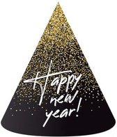 Feesthoedjes - Happy new year - 6st.