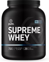 PURE Supreme Whey - bosvruchten - 750gr - eiwitshake - wei protein - koolhydraatarm - whey eiwit - eiwitten