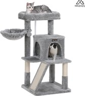 Mira Home - Krabpaal - Kattenboom - Kattenhuis voor katten - 48 x 48 x 96 cm